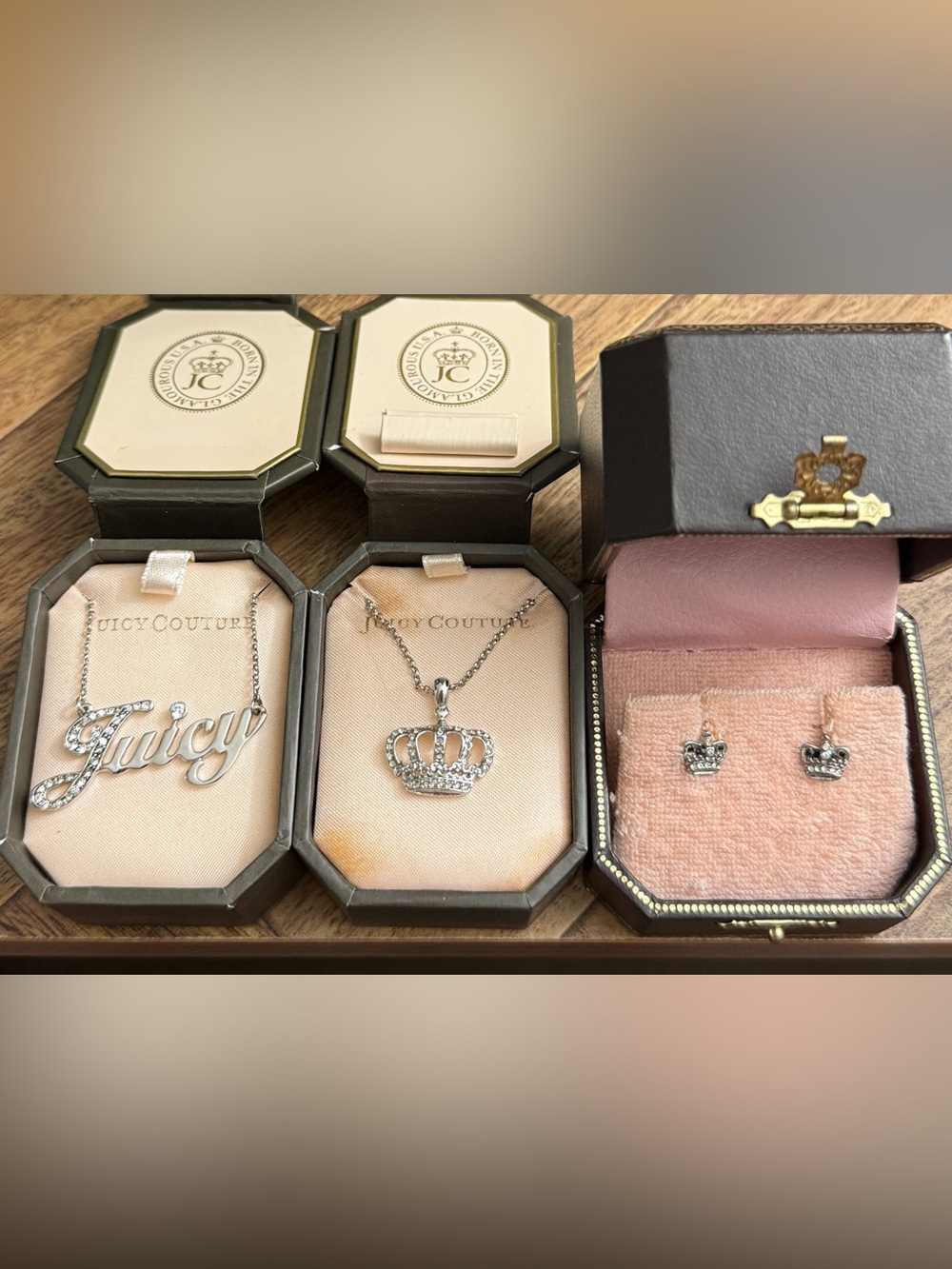Juicy Couture Necklaces and Earrings
